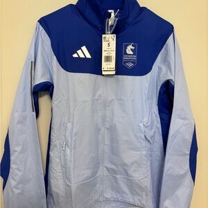 NWT 2025 Boston Marathon Adidas Finisher Jacket, Women’s Size S